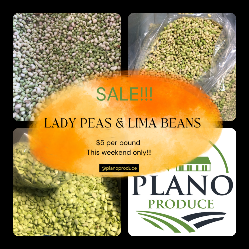 pea sale graphic